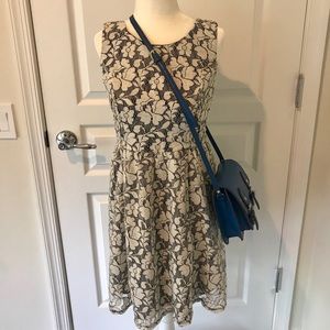 Gorgeous black and white dress